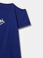 Los Angeles Dodgers Cotton Off-Shoulder Tee