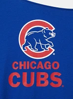 Chicago Cubs Cotton Off-Shoulder Tee