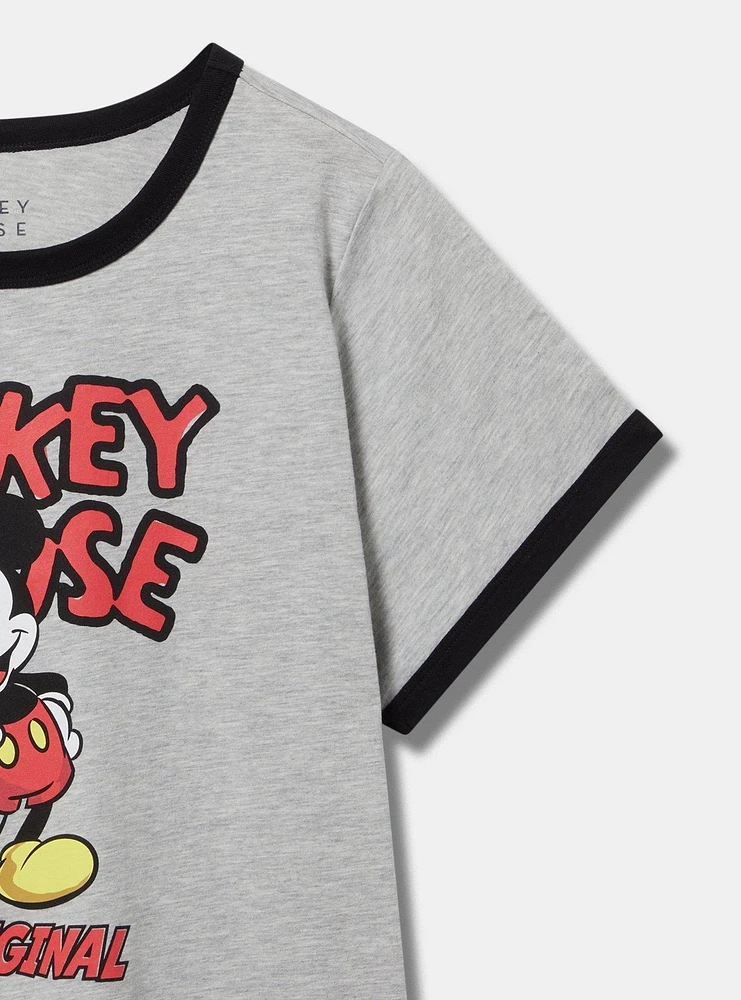 Mickey Mouse Classic Cotton Ringer Tee