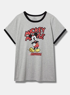 Mickey Mouse Classic Cotton Ringer Tee