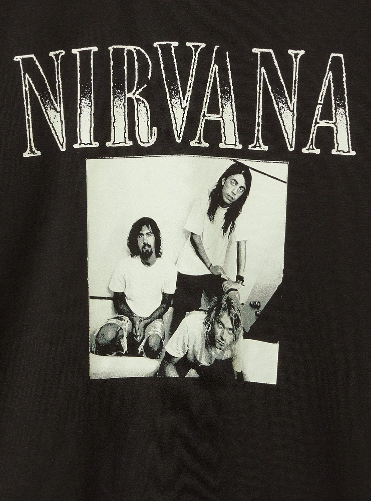 Nirvana Raglan Cotton Tee