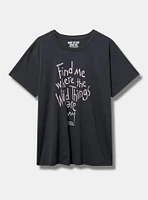 Where The Wild Things Are Relaxed Cotton Tee