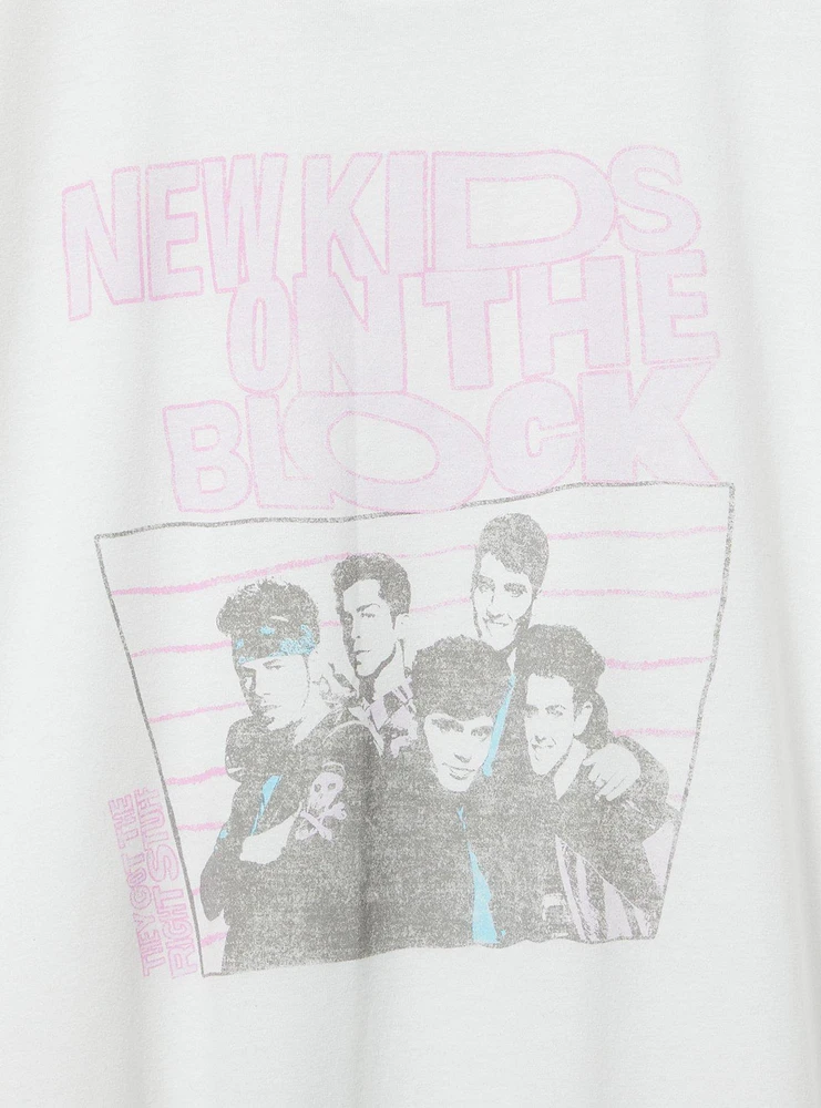 New Kids On The Block Relaxed Cotton Crew Tee