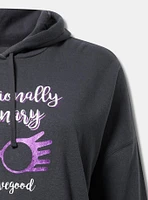 Luna Lovegood Relax Fit Cotton Hoodie