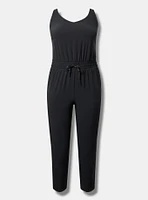 Stretch Woven Active Jumpsuit