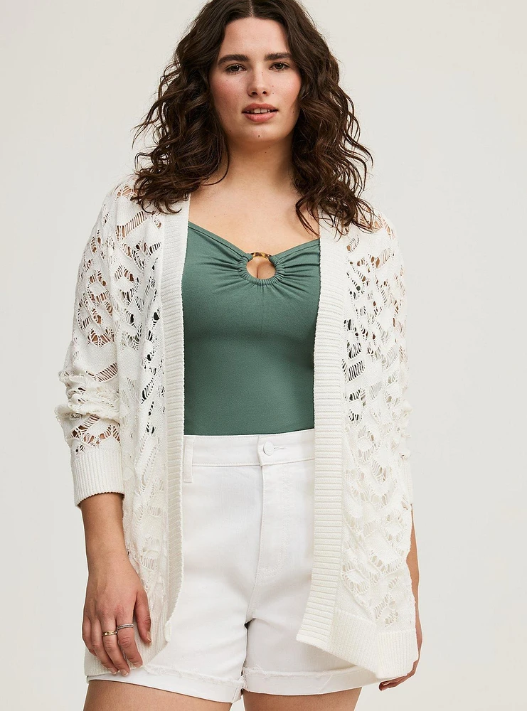 Crochet Cardigan Sweater