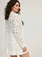 Crochet Cardigan Sweater