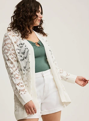 Crochet Cardigan Sweater