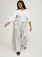 Pull-On Super Wide Leg Pant