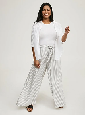 Pull-On Super Wide Leg Pant