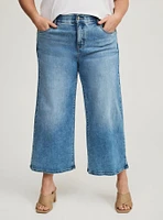 Bombshell High-Rise Wide Leg Ankle Jean