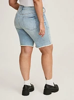 Perfect Bermuda High-Rise Denim Short