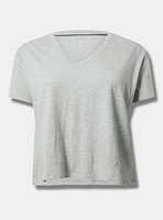 Performance Cotton V Neck Active Tee