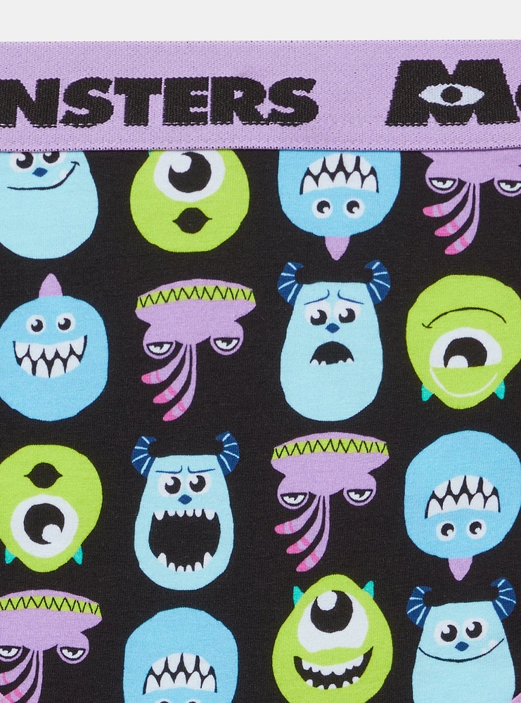 Monsters Inc. Mid-Rise Cotton Brief Panty