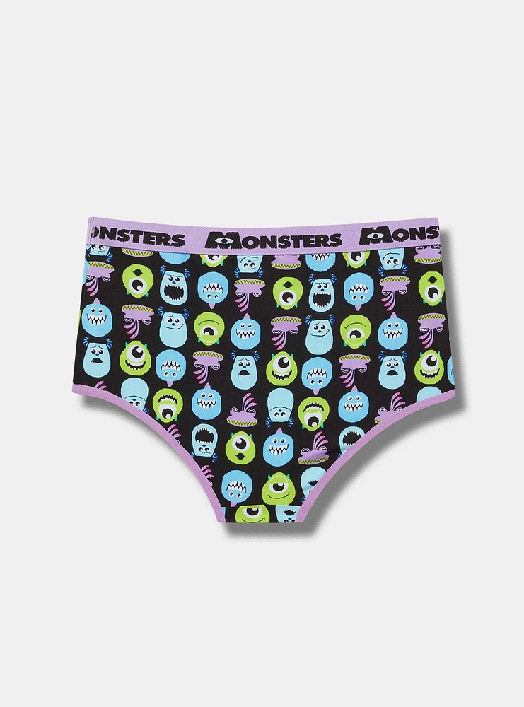Monsters Inc. Mid-Rise Cotton Brief Panty