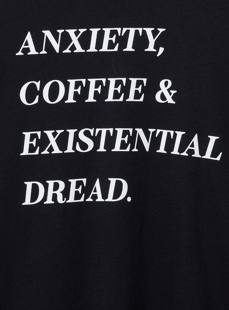 Anxiety Dread Classic Fit Crew Tee