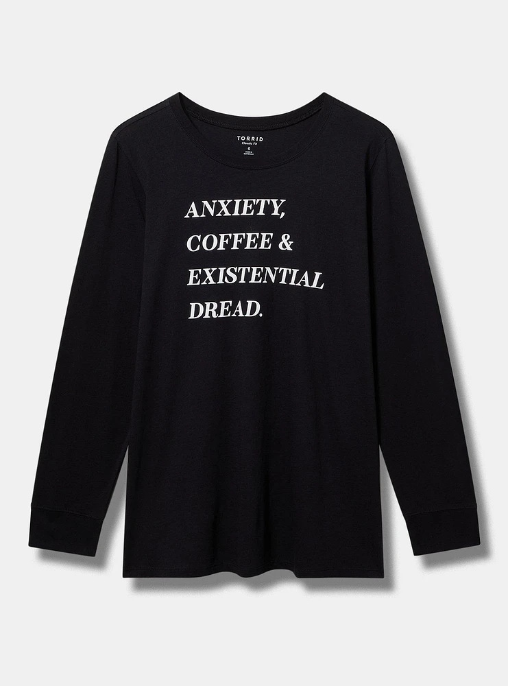 Anxiety Dread Classic Fit Crew Tee