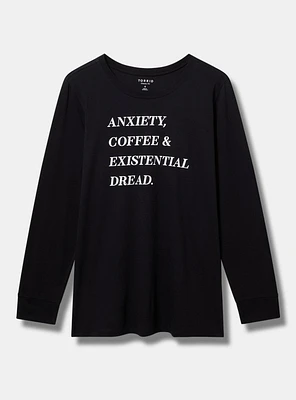 Anxiety Dread Classic Fit Crew Tee