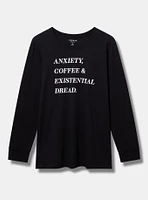 Anxiety Dread Classic Fit Crew Tee