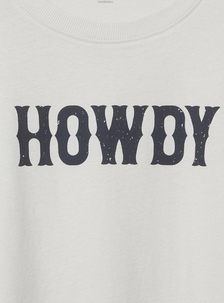 Howdy Relaxed Fit Crew Tee