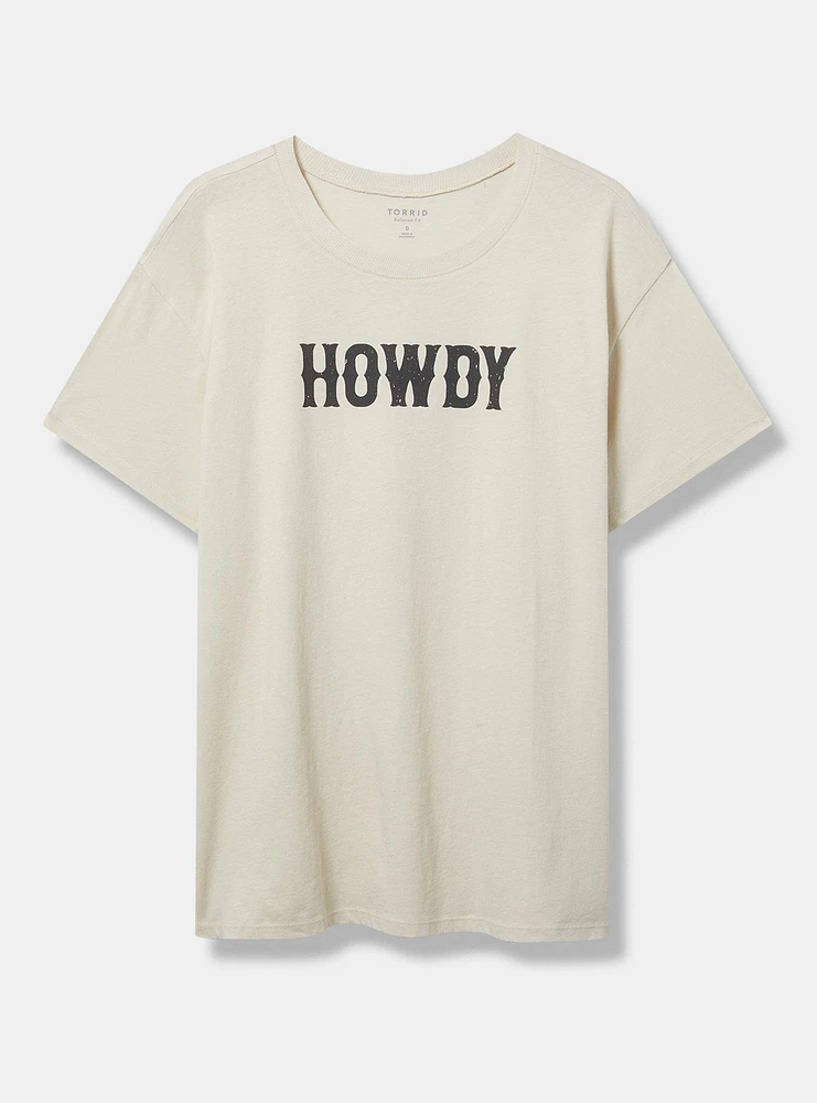 Howdy Relaxed Fit Crew Tee