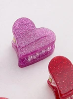 Mini Heart Hair Clips