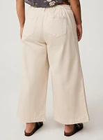 Weekend Wide Leg Ankle Crop Pants