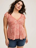 Sweetheart Fit & Flare Top