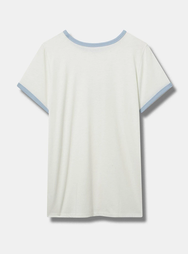 Bunny Classic Signature Jersey Ringer Tee