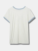 Bunny Classic Signature Jersey Ringer Tee