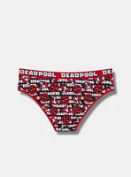 Deadpool Mid-Rise Cotton Hipster Panty