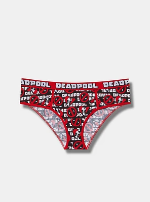 Deadpool Mid-Rise Cotton Hipster Panty