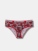 Deadpool Mid-Rise Cotton Hipster Panty