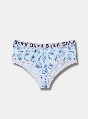 Stitch Mid-Rise Cotton Cheeky Panty