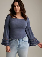 Festi Off-Shoulder Crop Top