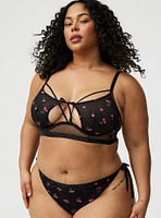 Cherry Lace Underwire Bra