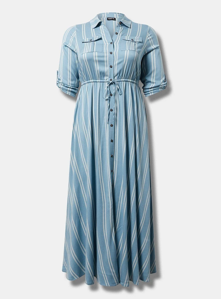 Maxi Challis Shirtdress