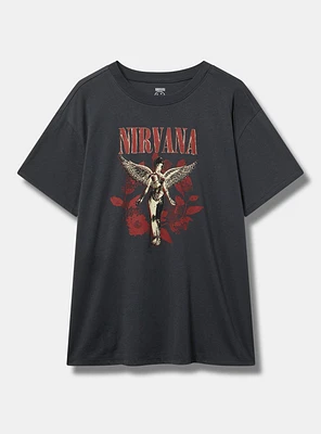 Nirvana Relaxed Fit Crew Tee