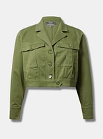 LT WT TWILL SAFARI JACKET