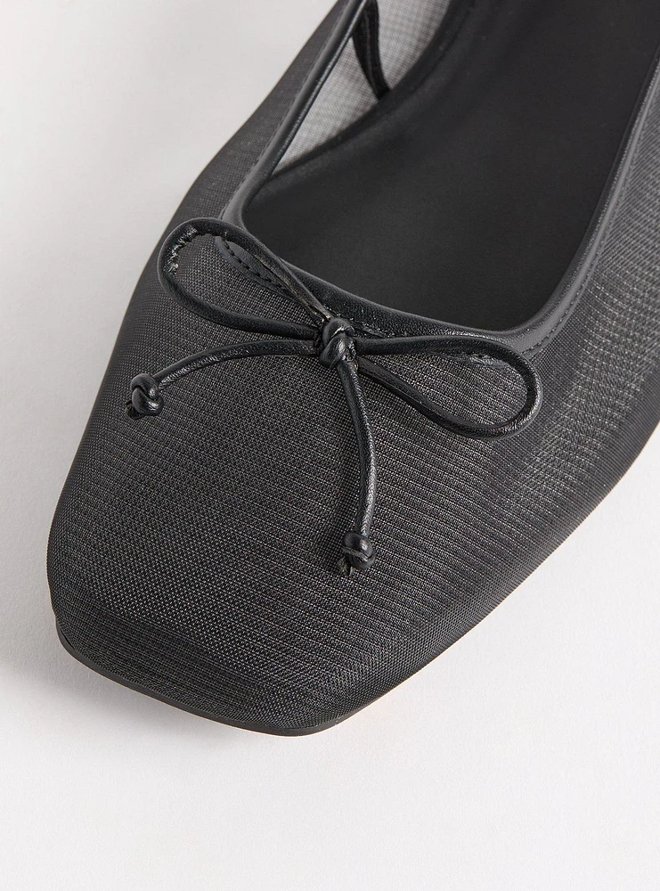 Mesh Ballet Flat (WW