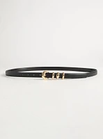 Faux Suede Belts 2 Pack