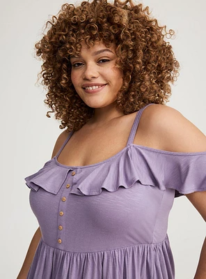 Off-Shoulder Babydoll Top