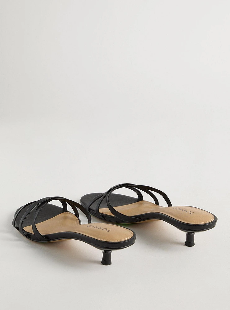 Kitten Heel Mule (M