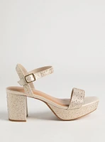 Embellished Platform Sandal