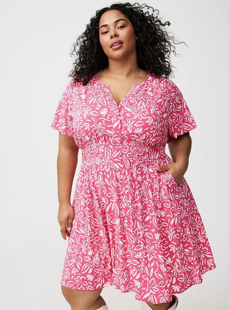 A-Line Mini Dress