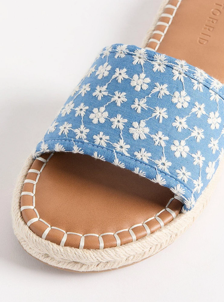 Floral Single Band Slide (WW