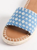 Floral Single Band Slide (WW