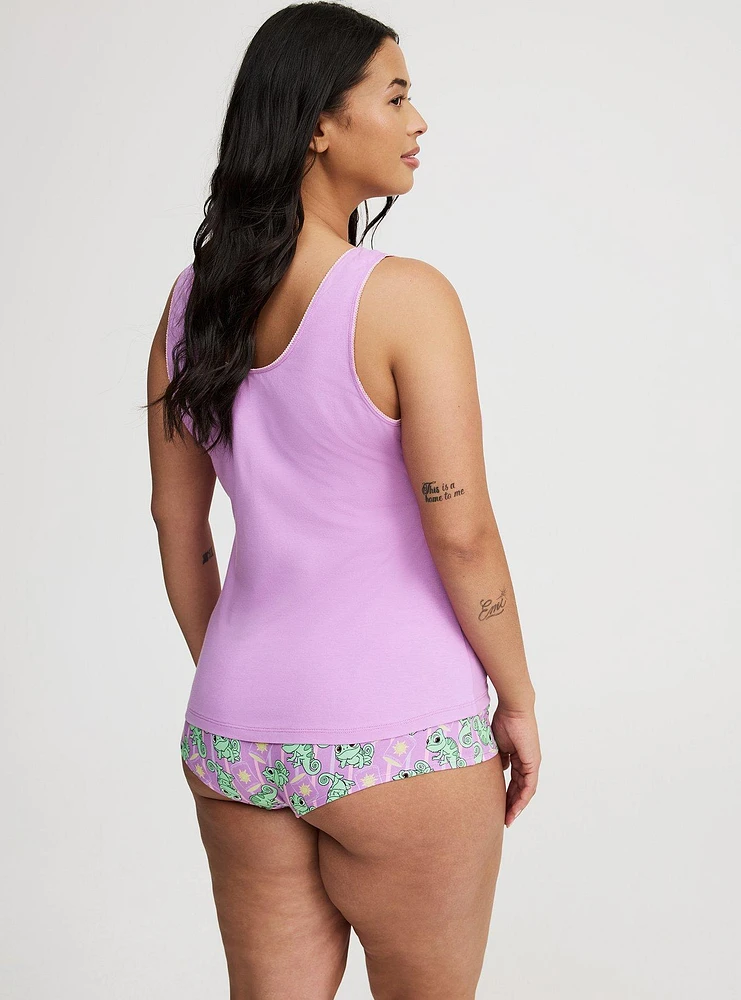 Tangled Pascal Lace Trim Sleep Tank
