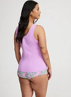Tangled Pascal Lace Trim Sleep Tank