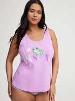 Tangled Pascal Lace Trim Sleep Tank